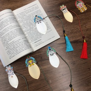 Chinese opera masker bladwijzer