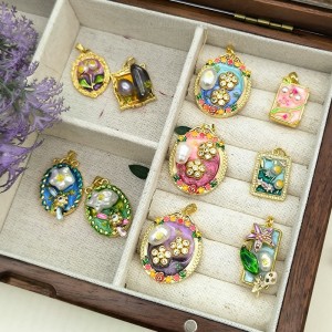 Vintage olieverfschilder